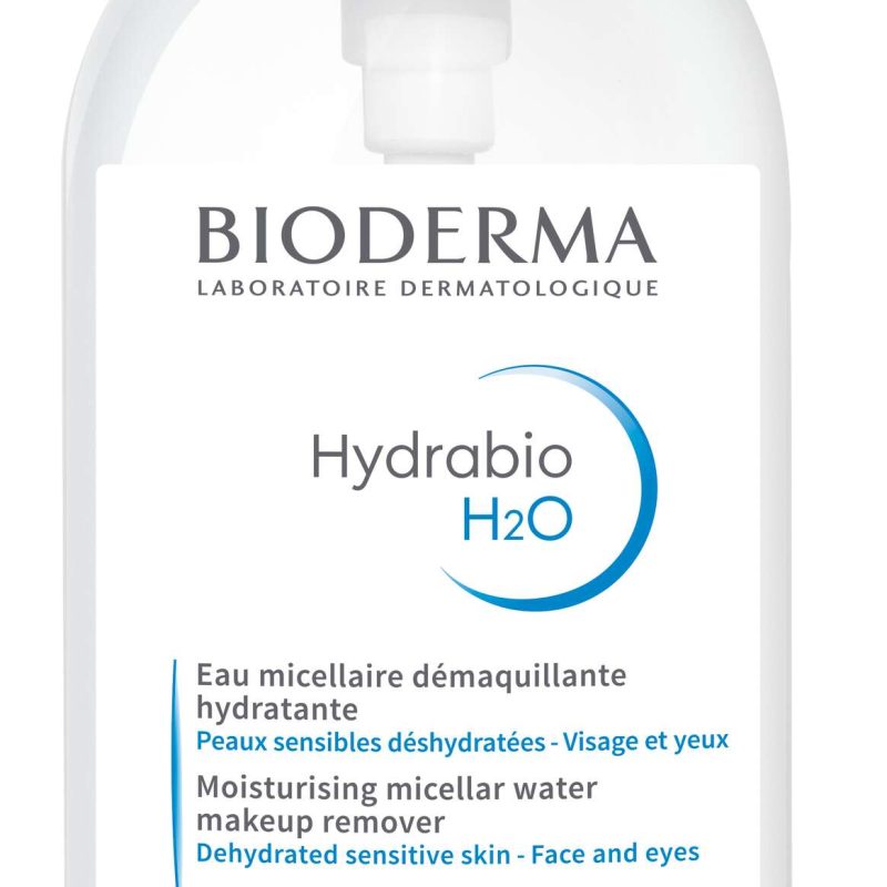 Bioderma Гидрабио Н2О мицеллярная вода 500 мл помпа