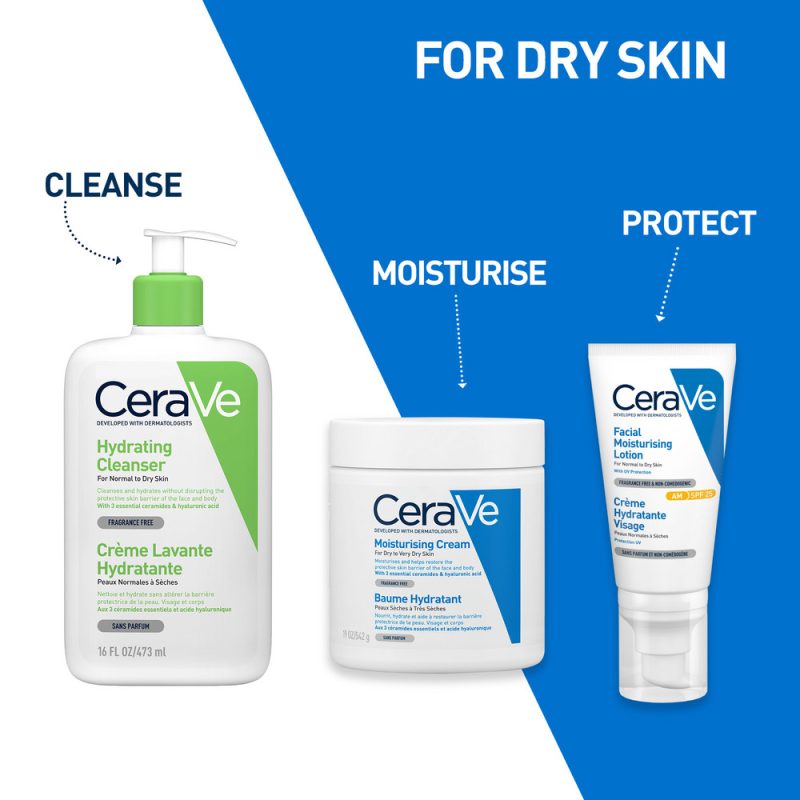 Cerave Крем-гель увлаж. очищ. д/норм и сух.кожи 473 мл