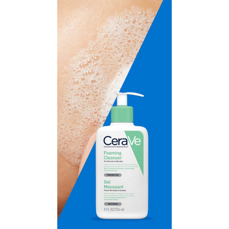 Cerave Крем-пенка увлаж  для умывания д/норм и сух.кожи 236 мл