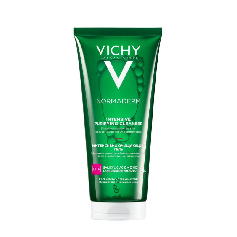 Vichy Нормадерм Фитосолюшн очищающий гель для умывания 200 мл