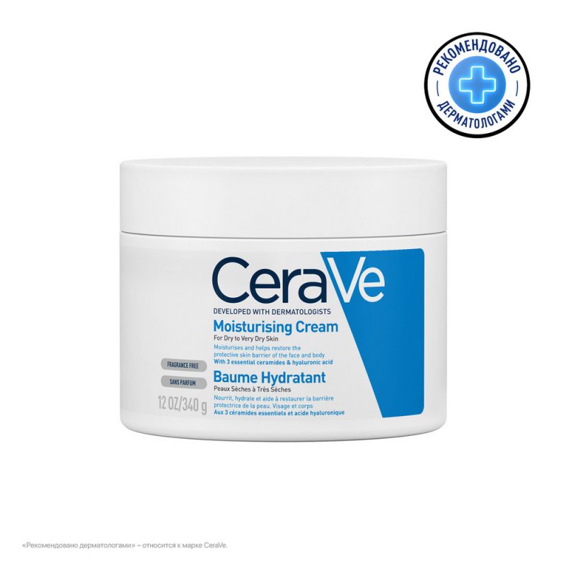 Cerave Крем увлаж.д/сух. и очень сухой кожи 340 г