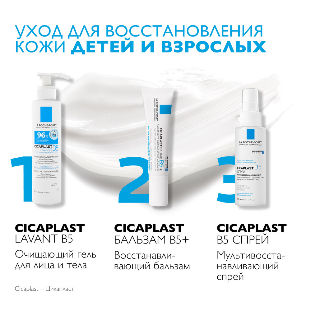 La Roche-Posay Цикапласт бальзам B5+ 15мл
