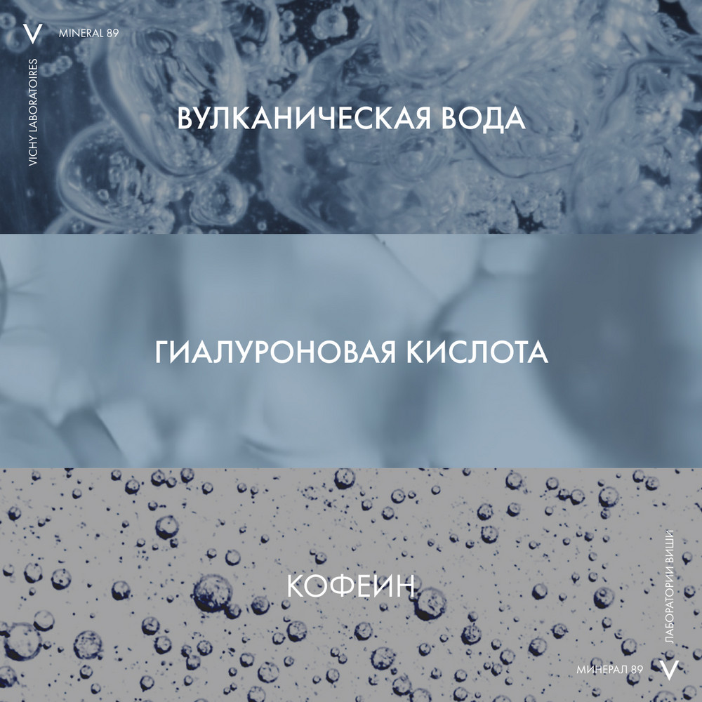 Vichy Минерал 89 уход для кожи вокруг глаз 15 мл восстан. и укрепляющий
