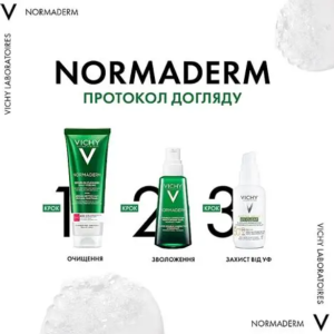 Vichy Нормадерм Фитосолюшн очищающий гель для умывания 200 мл