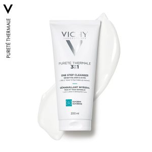 Vichy Пюрте Термаль интеграль 3в1 д/снятия макияжа с лица и глаз д/всех типов кожи 200мл