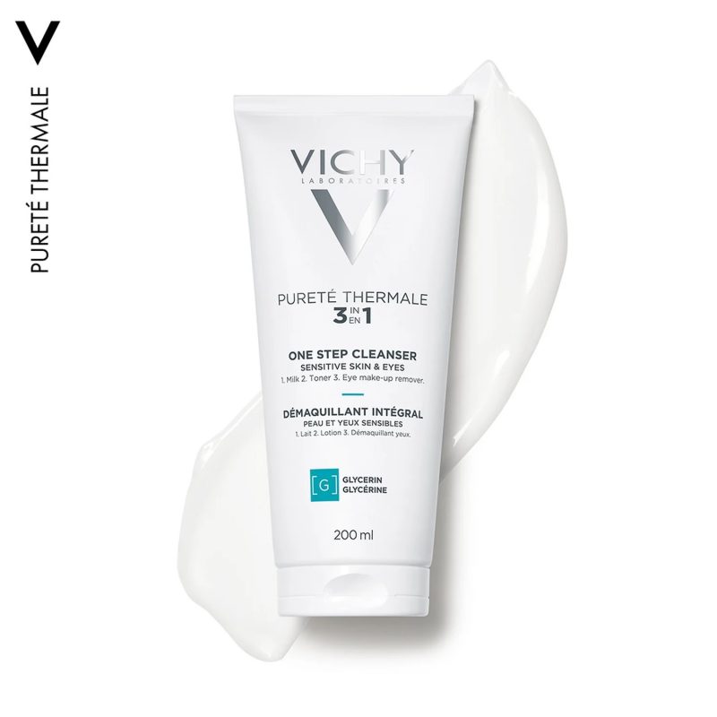 Vichy Пюрте Термаль интеграль 3в1 д/снятия макияжа с лица и глаз д/всех типов кожи 200мл