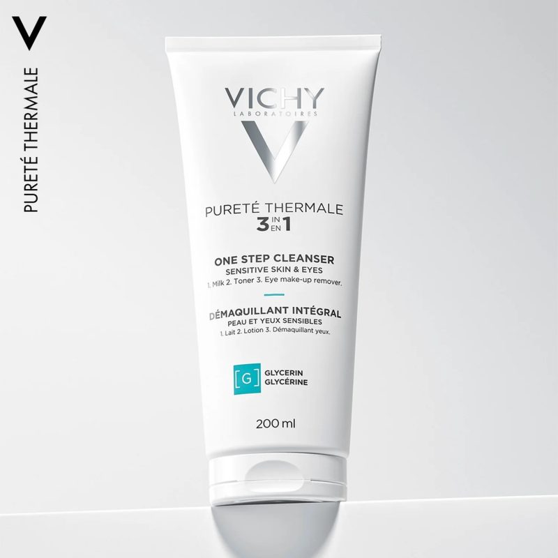 Vichy Пюрте Термаль интеграль 3в1 д/снятия макияжа с лица и глаз д/всех типов кожи 200мл