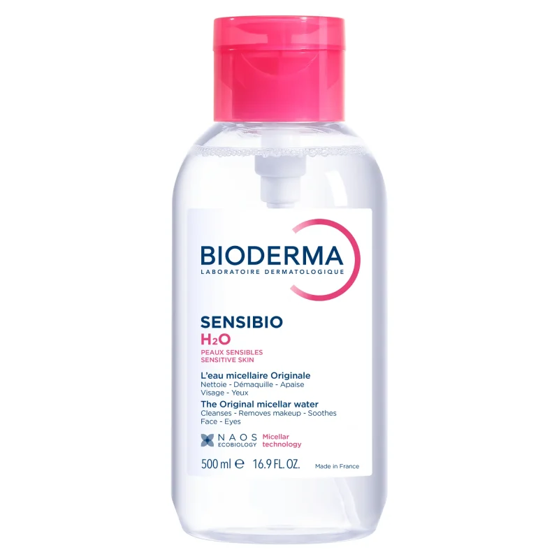 Bioderma Сенсибио мицеллярная вода 500 мл помпа