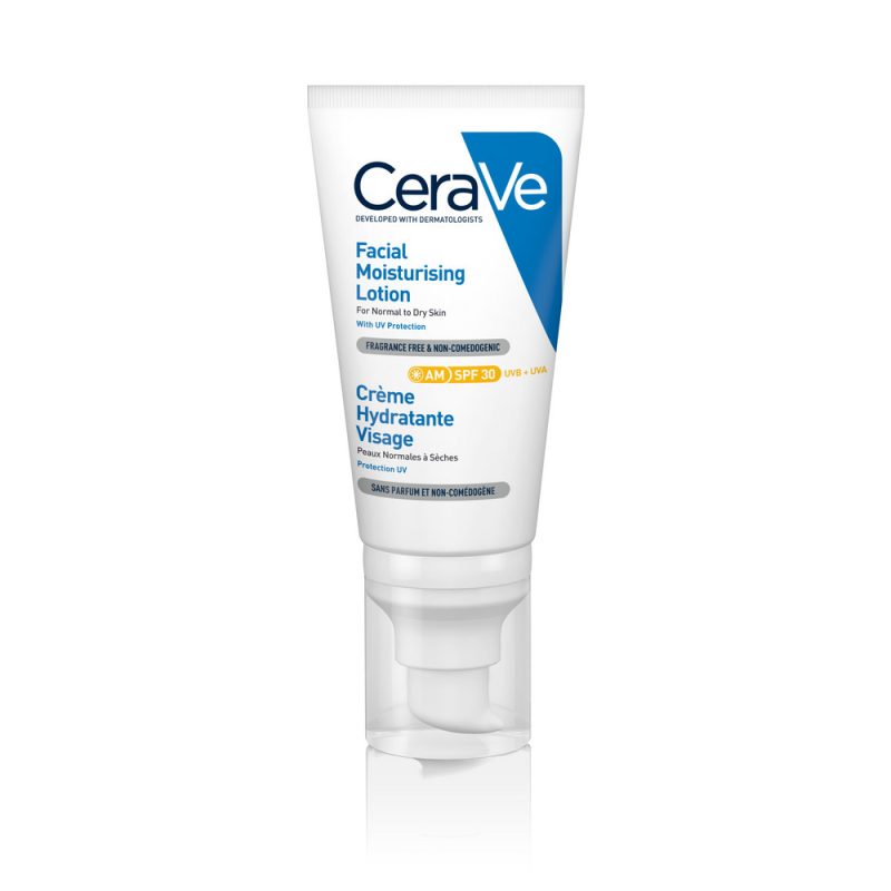Cerave Лосьон увлаж.  SPF30 для лица д/норм. и сухой кожи 52 мл