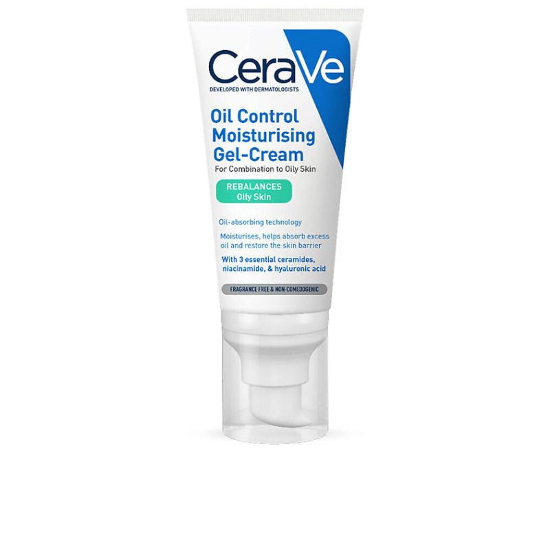 Cerave гель-крем увлажняющий для жирной и комбинир. кожи лица 52 мл
