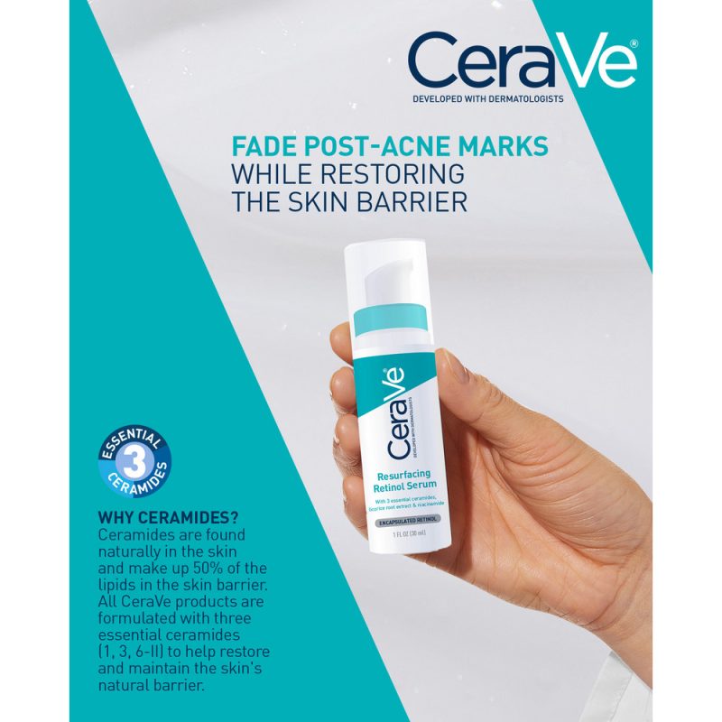 CeraVe Восстанавливающая сыворотка с ретинолом, 30 мл
