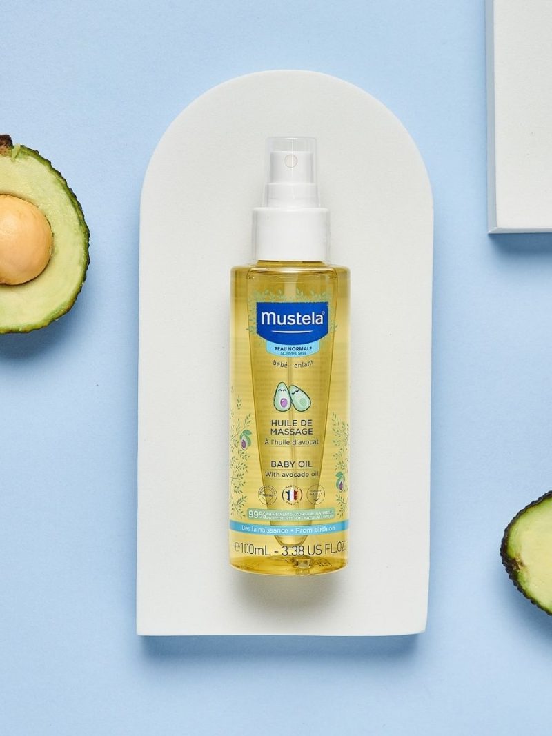 Масло для массажа Mustela Bebe Massage Oil