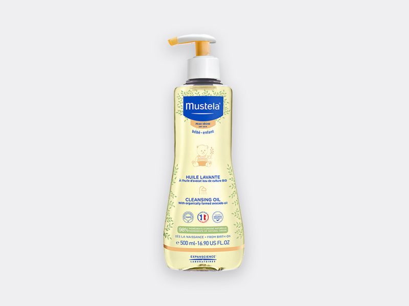 MUSTELA Гипоаллергенное очищающее масло для сухой кожи Cleansing Oil, 500 мл
