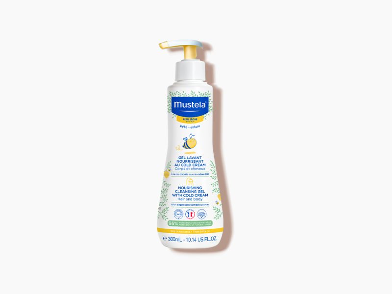 MUSTELA Питательный гель для купания Nourishing Clean sing Gel with Cold Cream, 300 мл