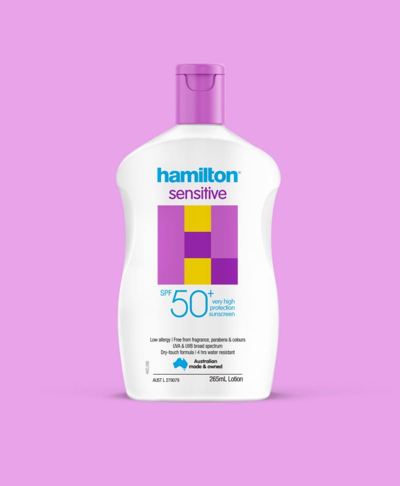 Лосьон HAMILTON для чувствительной кожи SPF 50+
