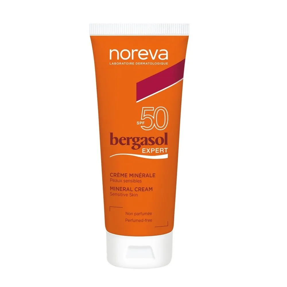 Noreva Бергасол Эксперт Крем Минеральный SPF50 40мл