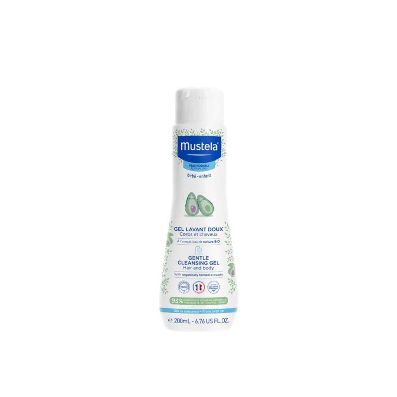 Нежный очищающий гель для новорожденных Mustela Bebe Gentle Cleansing Gel 100 мл