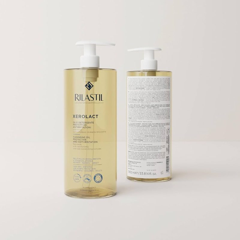 Rilastil XEROLACT Защитное и "успокаивающее" масло для очищения, 1000 мл