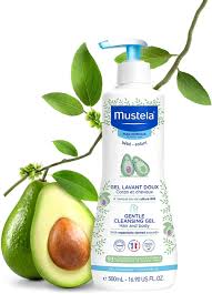 Mustela Gentle Cleansing Gel Нежный очищающий гель для новорожденных 500 мл