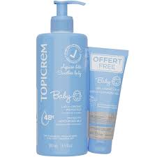 Topicrem, Baby  Набор: защитное увлажняющее молочко 500 мл + очищающий гель 75 мл
