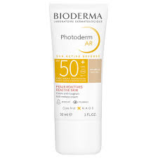 BIODERMA, Photoderm AR SPF 50+, Солнцезащитный крем от покраснений, 30 мл