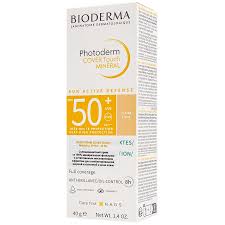 BIODERMA PHOTODERM Крем солнцезащитный для комбинированной жирной и проблемной кожи 40гр