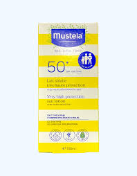 Mustela Солнцезащитное молоко с очень высокой степенью защиты 50+