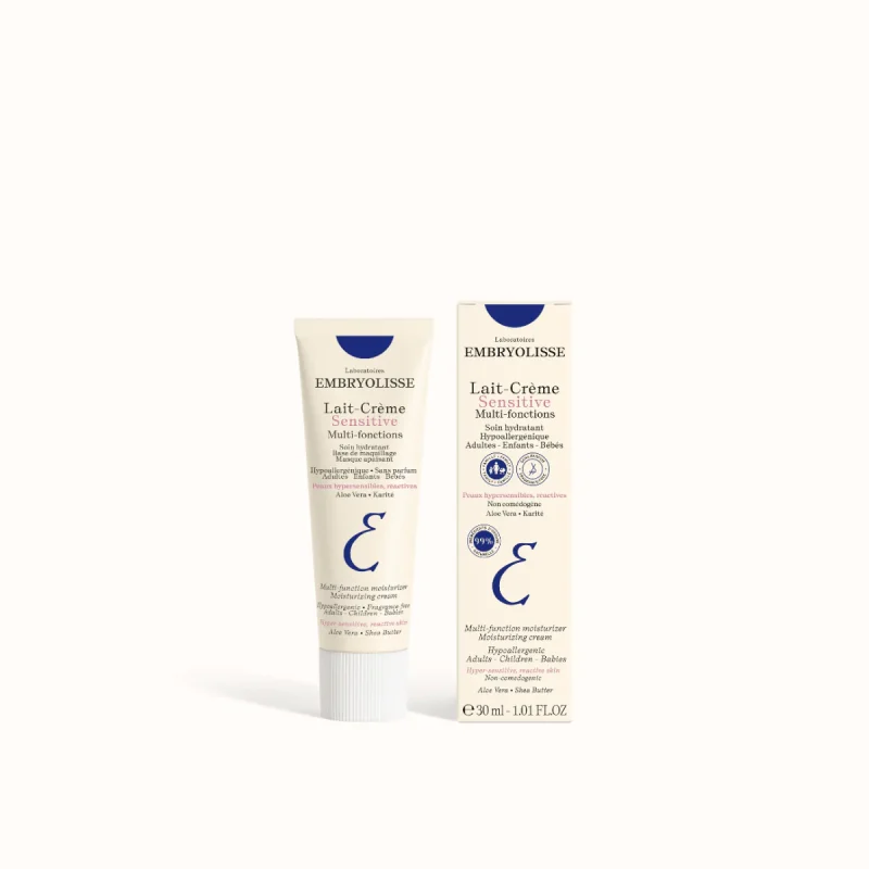 Embryolisse Sensitive Lait-Crème Увлажняющий крем для чувствительной кожи лица и тела с маслом ши 30 мл